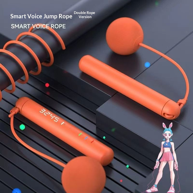SyncWave Smart Rope – LED Performance Tracker