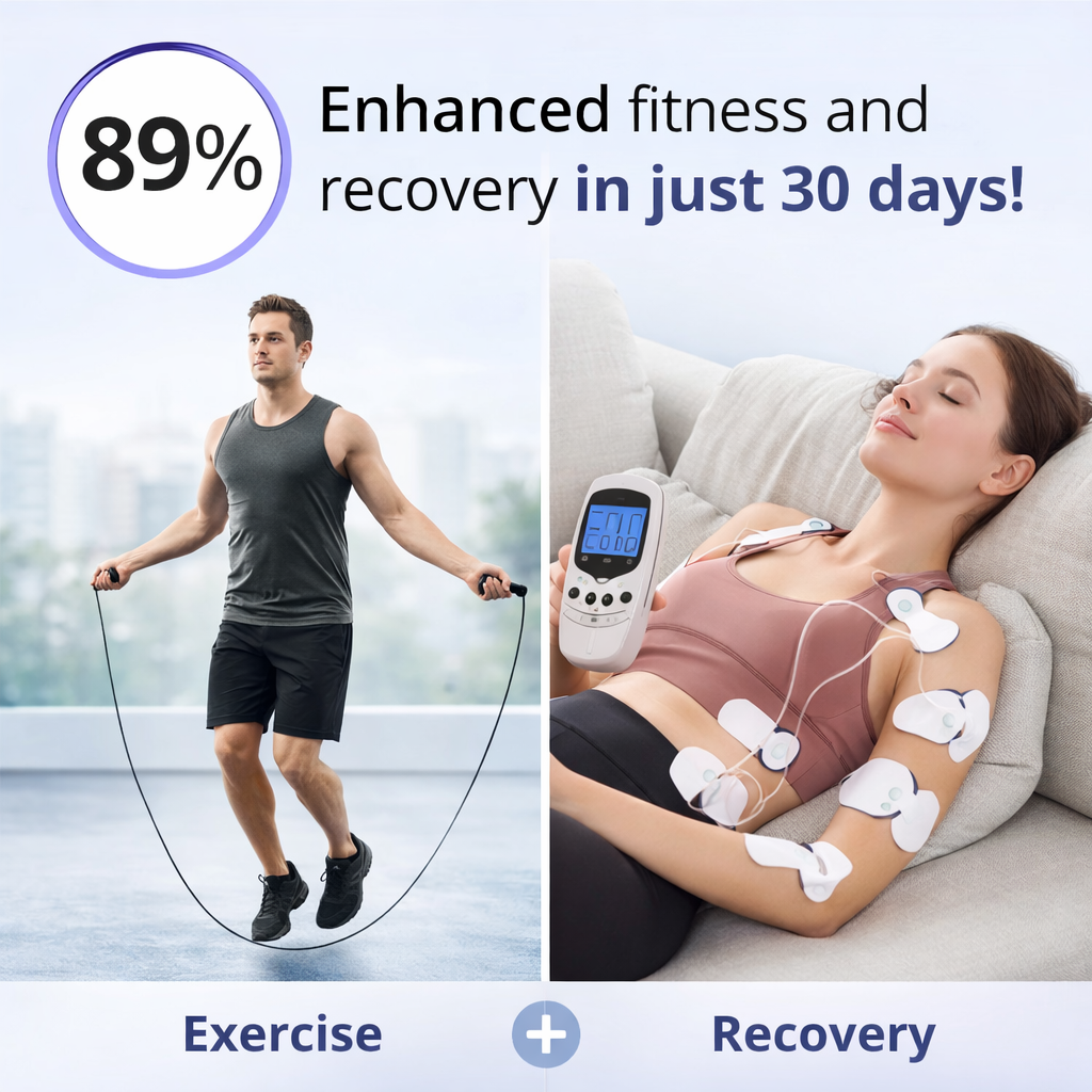 SyncWave Recovery Duo — Smart Rope + Muscle Stimulator